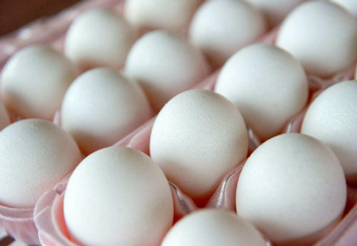 Congressional negotiators rejected an effort to quash regulations imposed by California on the production of eggs.
