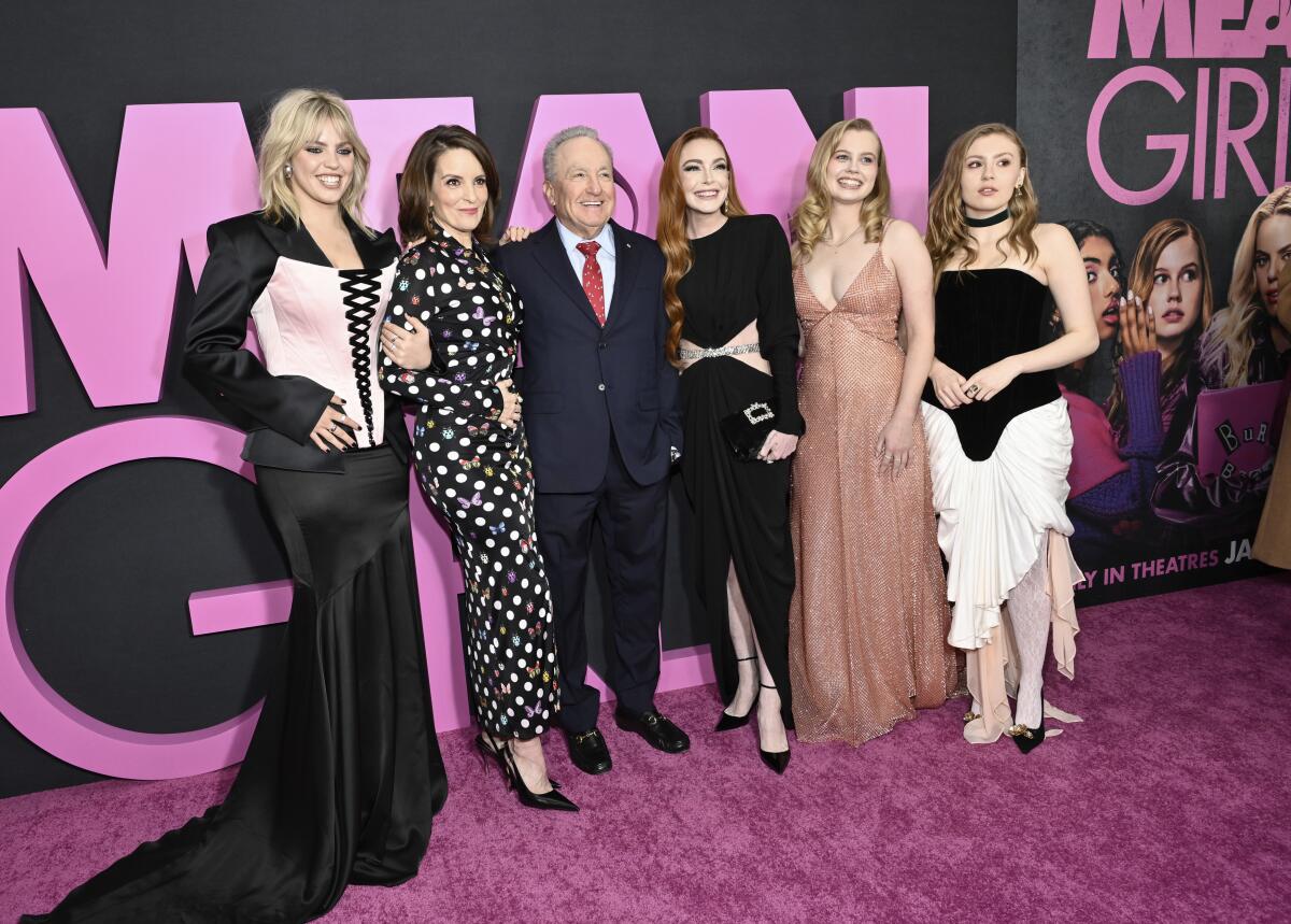 Lindsay Lohan, Reneé Rapp y las estrellas de la nueva 'Mean Girls' asisten  al estreno - Los Angeles Times