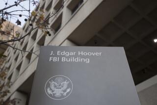 The J. Edgar Hoover Federal Bureau of Investigations (FBI) Building is seen in Washington.