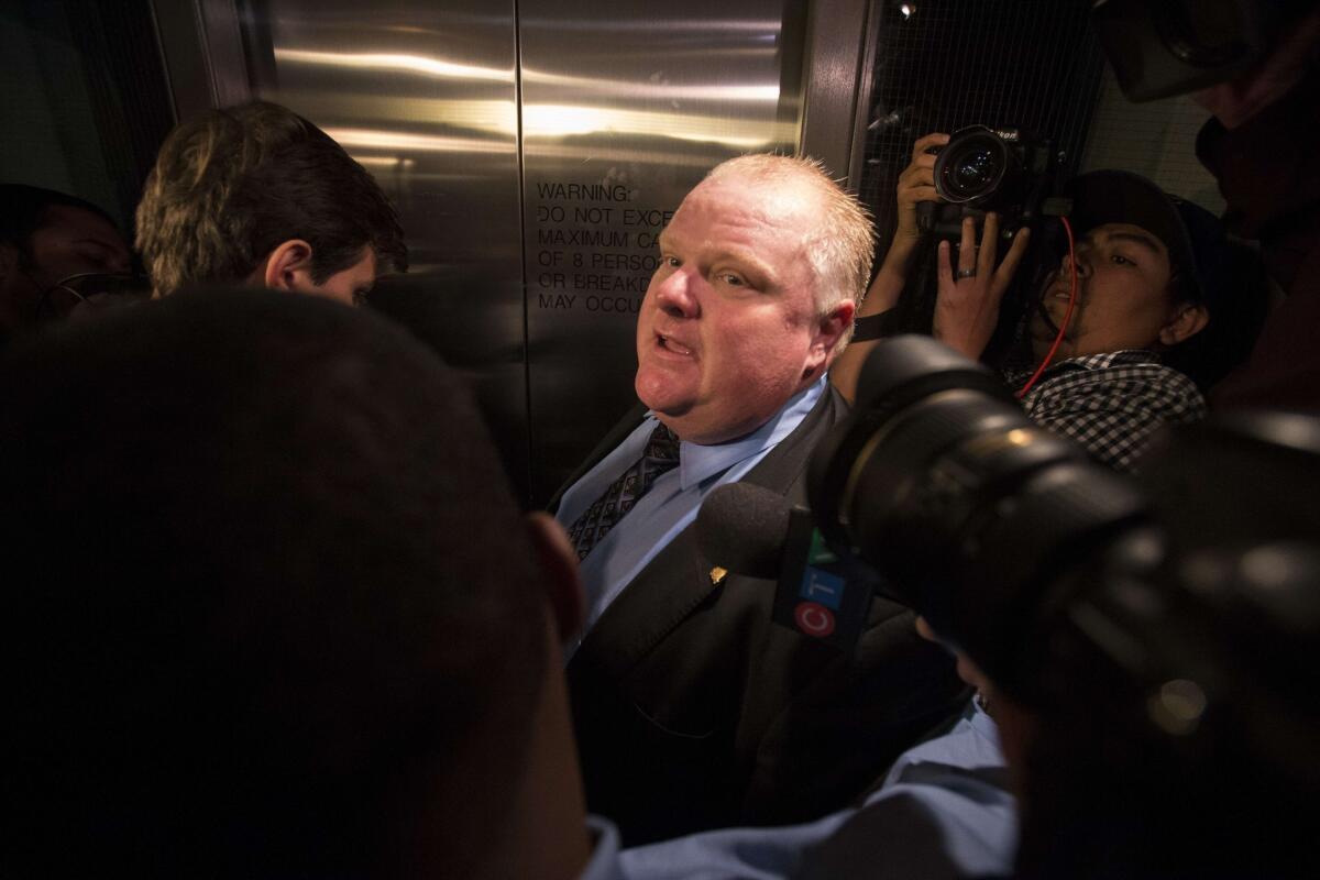 Toronto Mayor Rob Ford's shocking behavior has generated more media attention for Canada than any other news story this century, a Montreal media-monitoring company reported Thursday.