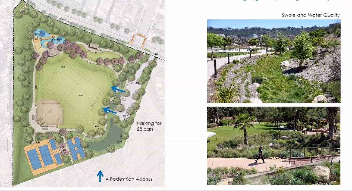 The design for the new PHR park reflects amenities preferred by the community.