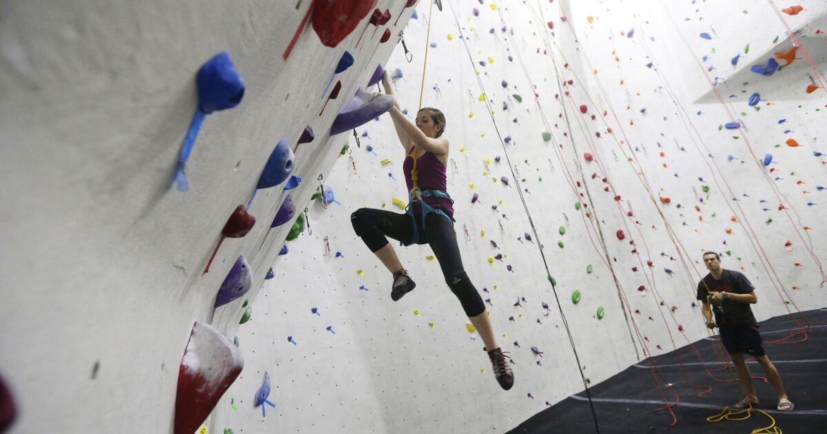 Climbing gyms Los Angeles Times