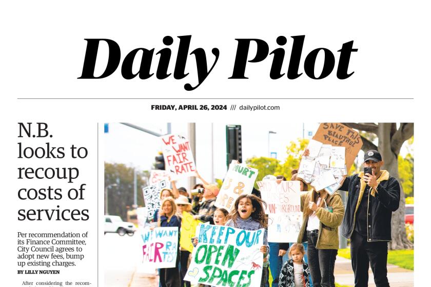 Front page of the Daily Pilot e-newspaper for Friday, April 26, 2024.