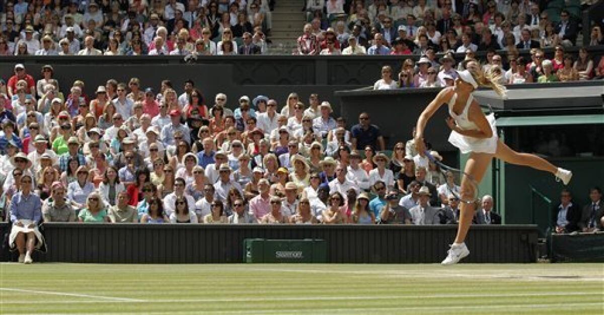 sharapova wimbledon 2022