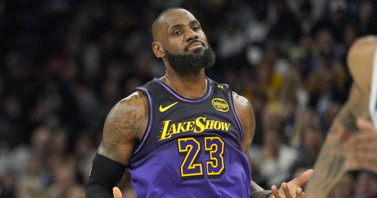 Lakers lose to Minnesota in lowest-scoring game of the LeBron era in L.A.