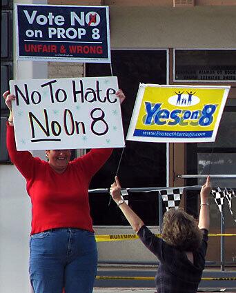 Pro proposition 8 and anti-proposition 8