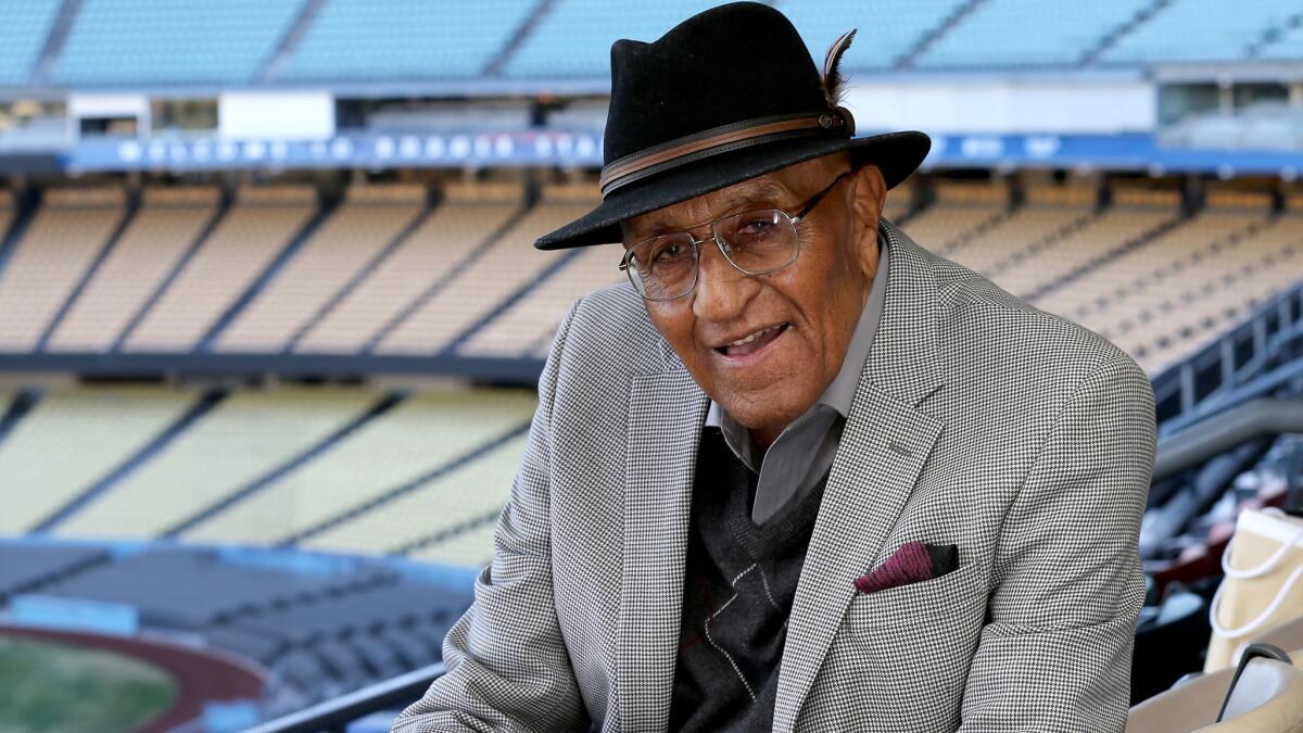 Legendary Dodgers ace Don Newcombe is one of only two pitchers to have been selected MVP, Cy Young Award winner and rookie of the year.