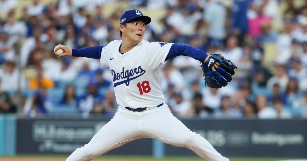 Yamamoto won the title with the Dodgers in Game 5 of the Divisional Series over the Padres