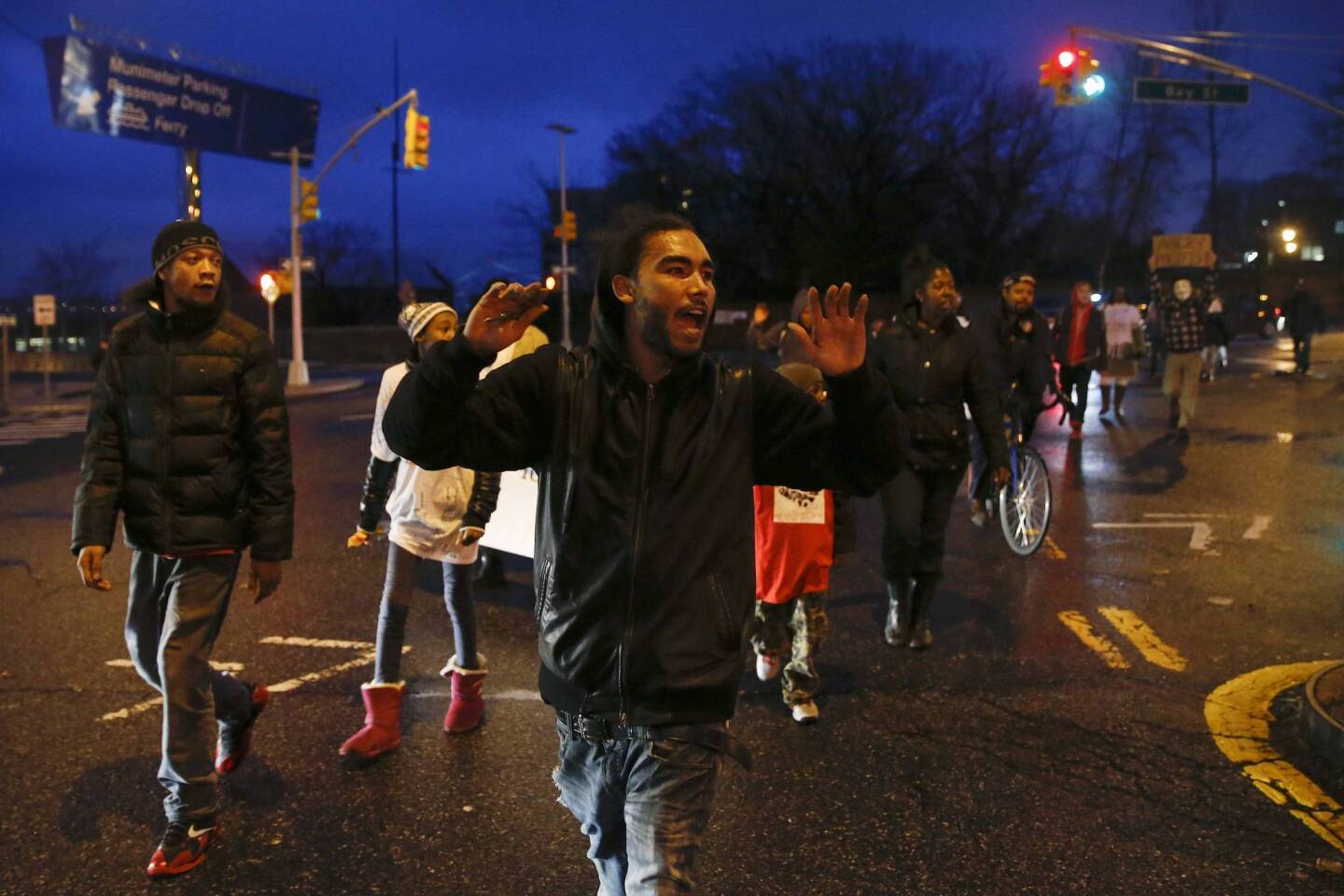 Eric Garner chokehold death protests
