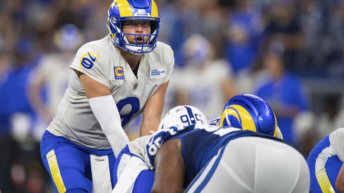 NFL Week 3 picks: Rams over Bucs; 49ers edge Packers - Los Angeles Times