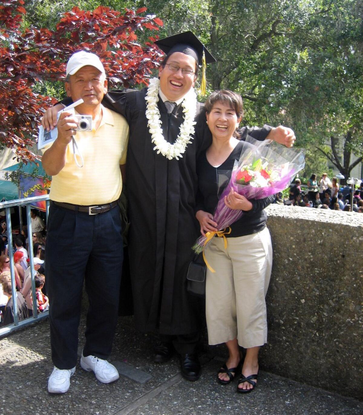 Ben Chida after his graduation from UC Berkeley.