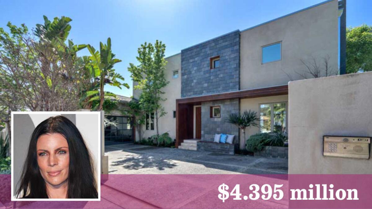 Liberty Ross has listed her house in Hollywood Hills West for sale at $4.395 million.