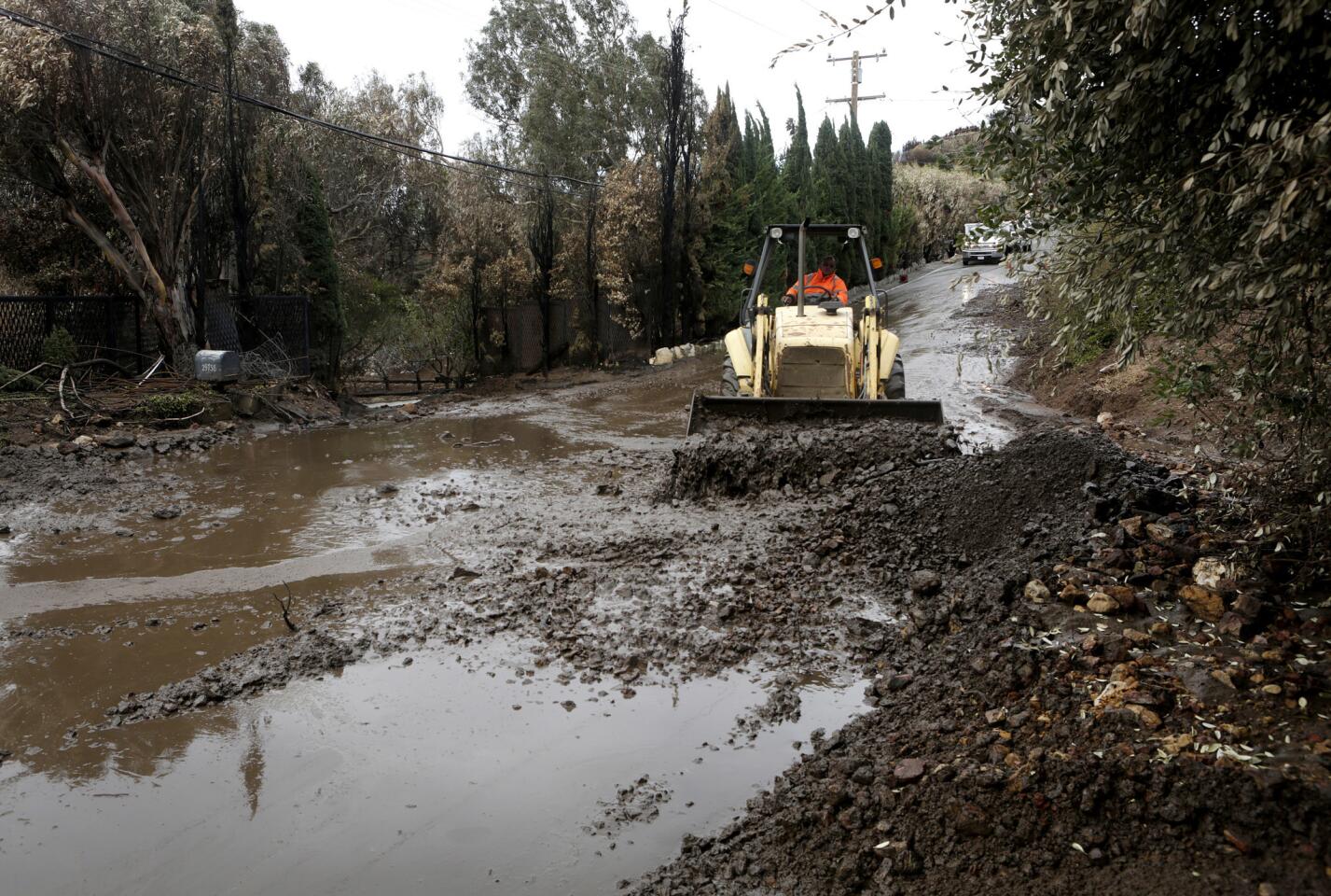 Mudslide in Malibu