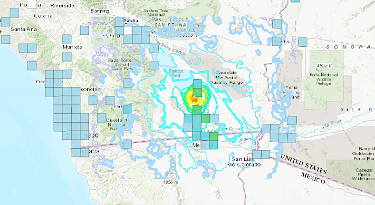 4.9 earthquake near Salton Sea produces light shaking in San Diego