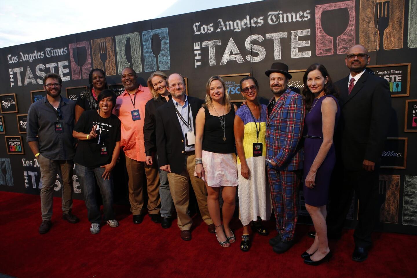Guests, Chefs, and LA Times employees