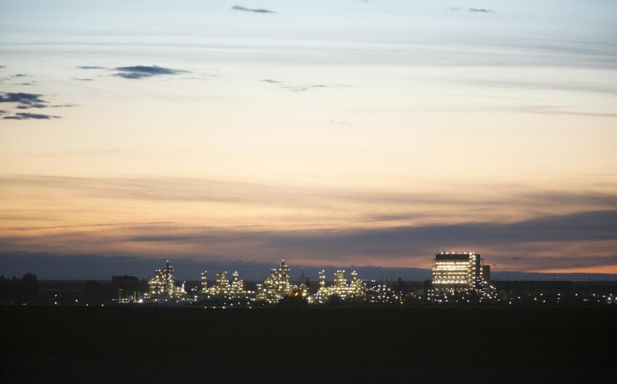 The Moses Lake, Wash., factory where REC Silicon invested $2 billion to make polysilicon for solar cells. Managers say China's 57% tariff killed their business.