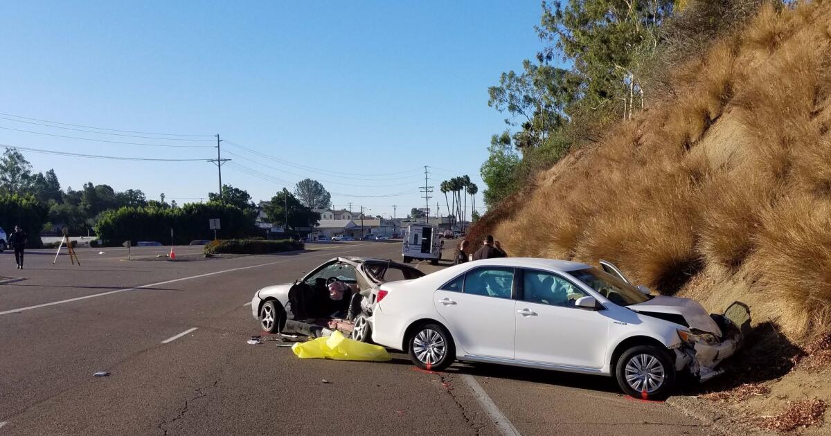 Driver dead in Escondido crash The San Diego UnionTribune