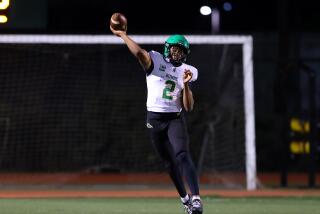 Narbonne quarterback Jaden O'Neal.