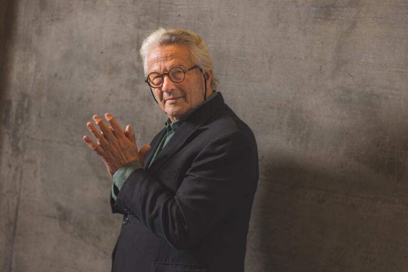 Director George Miller poses for a portrait on Wednesday, April 10, 2024 in Burbank, CA.