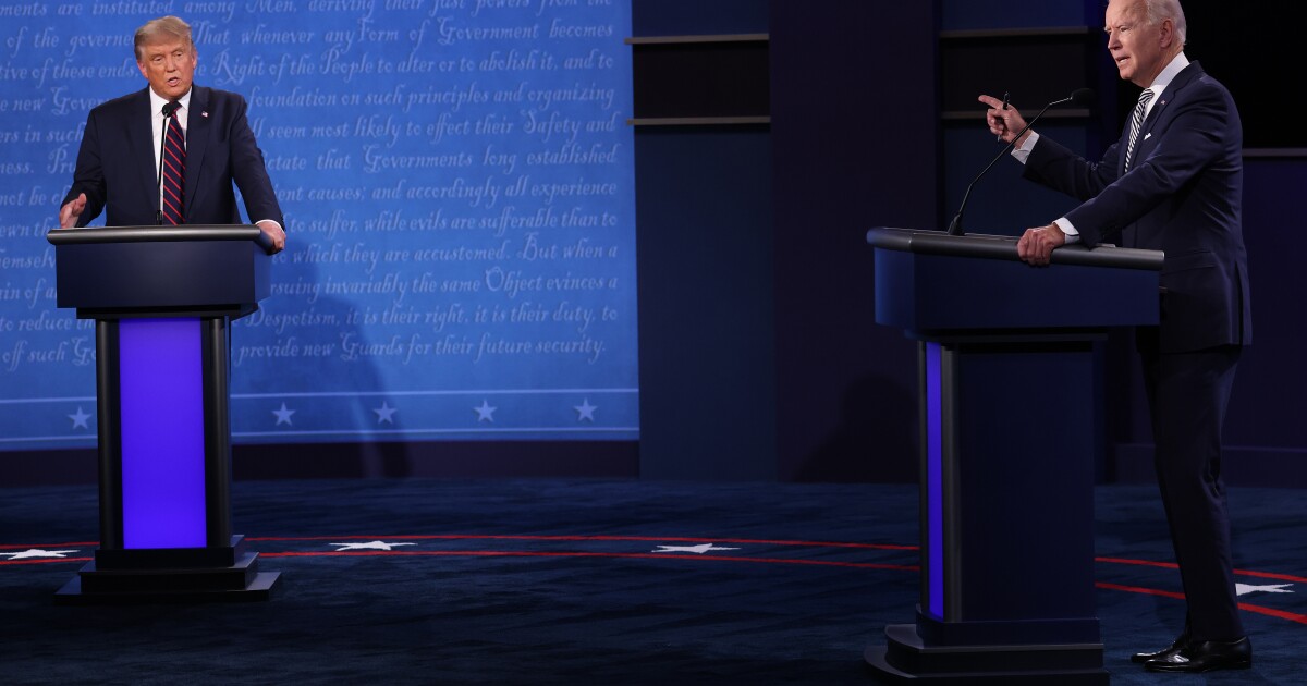 First presidential debate ratings fall short of expectations - Los Angeles Times