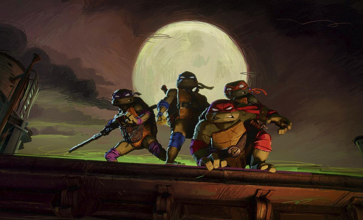 Reseña: Las Tortugas Ninja regresan mejor que antes - Los Angeles Times