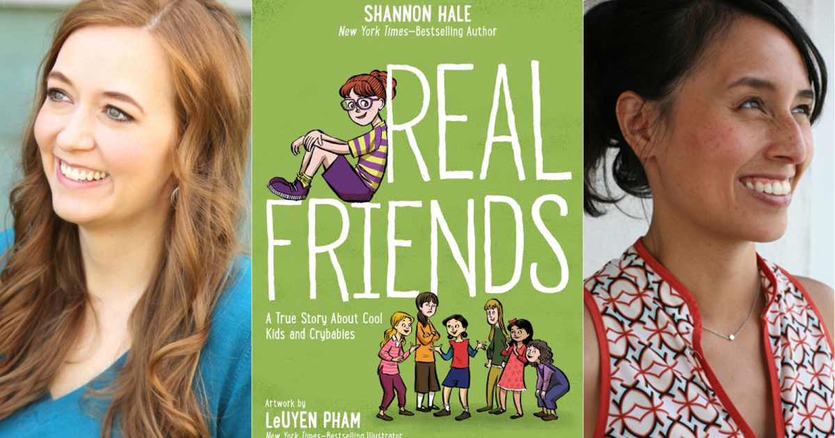 Shannon Hale and LeUyen Pham preview 'First Friends' graphic novel