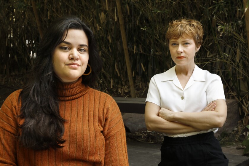 Chazandra Kern and Elizabeth Timme of LA Más.