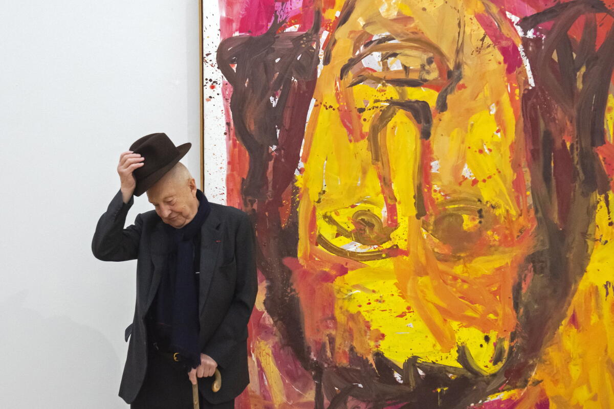 Baselitz Inverted German painter and sculptor Georg Baselitz dies at 88 - Los Angeles Times