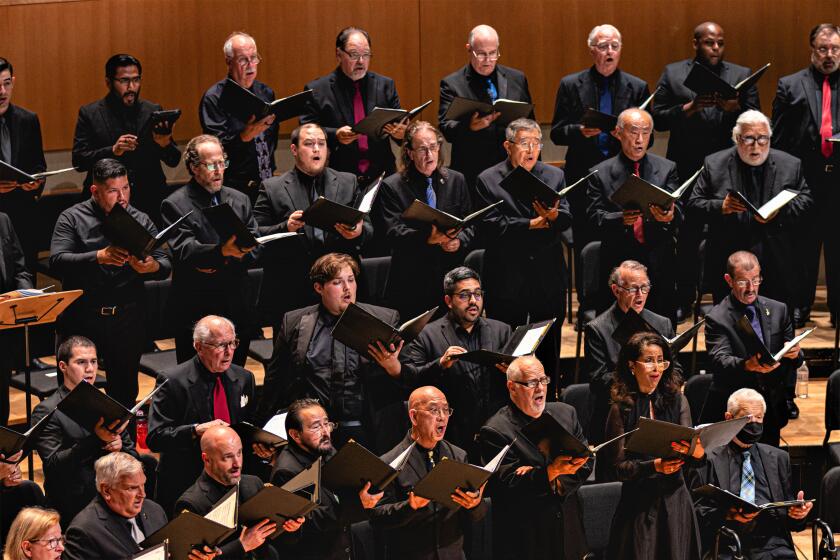 Each year, amateur singers are invited to perform in a free Choral Festival at Costa Mesa's Segerstrom Concert Hall.