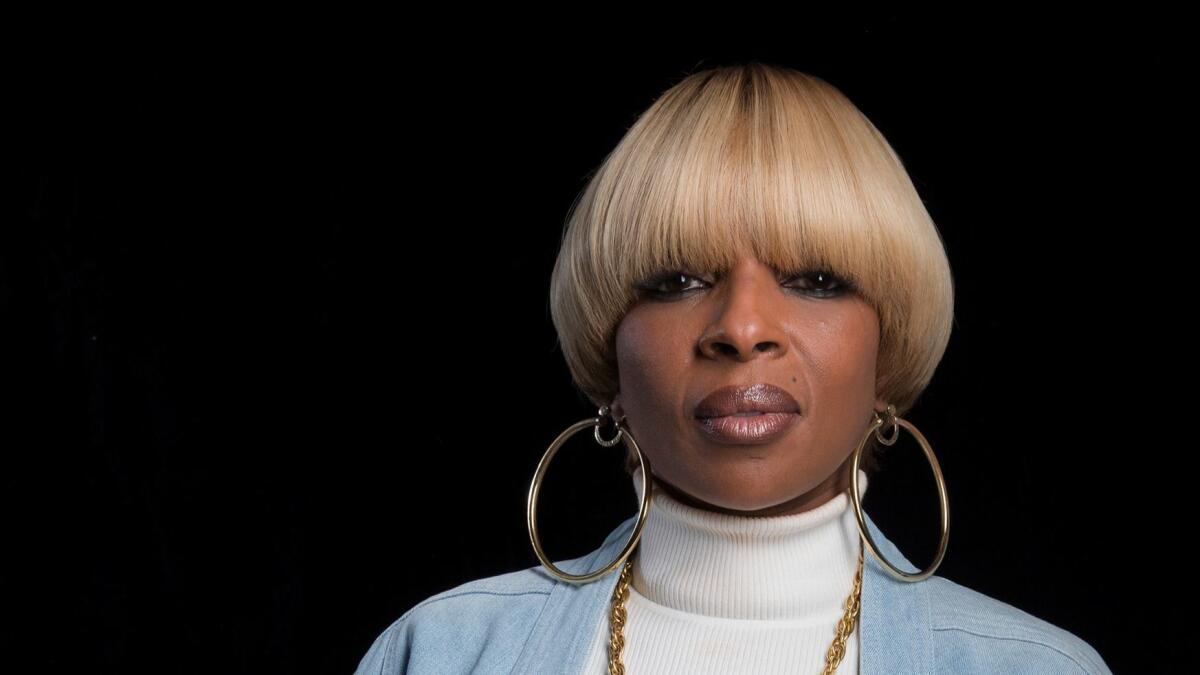 Mary J. Blige will be among the honorees at the Hollywood Film Awards next month.