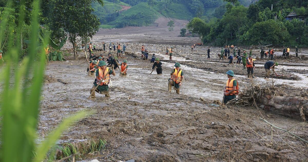 Vietnam typhoon death toll rises to 233 after findings in areas of landslides and flooding