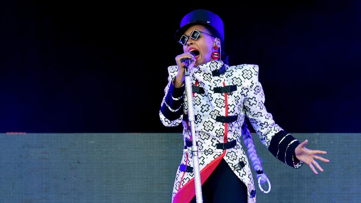 Singer Janelle Monáe will perform Thursday night at the Greek Theatre.