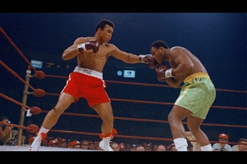 Muhammad Ali vs. Joe Frazier in the 'Fight of the Century'