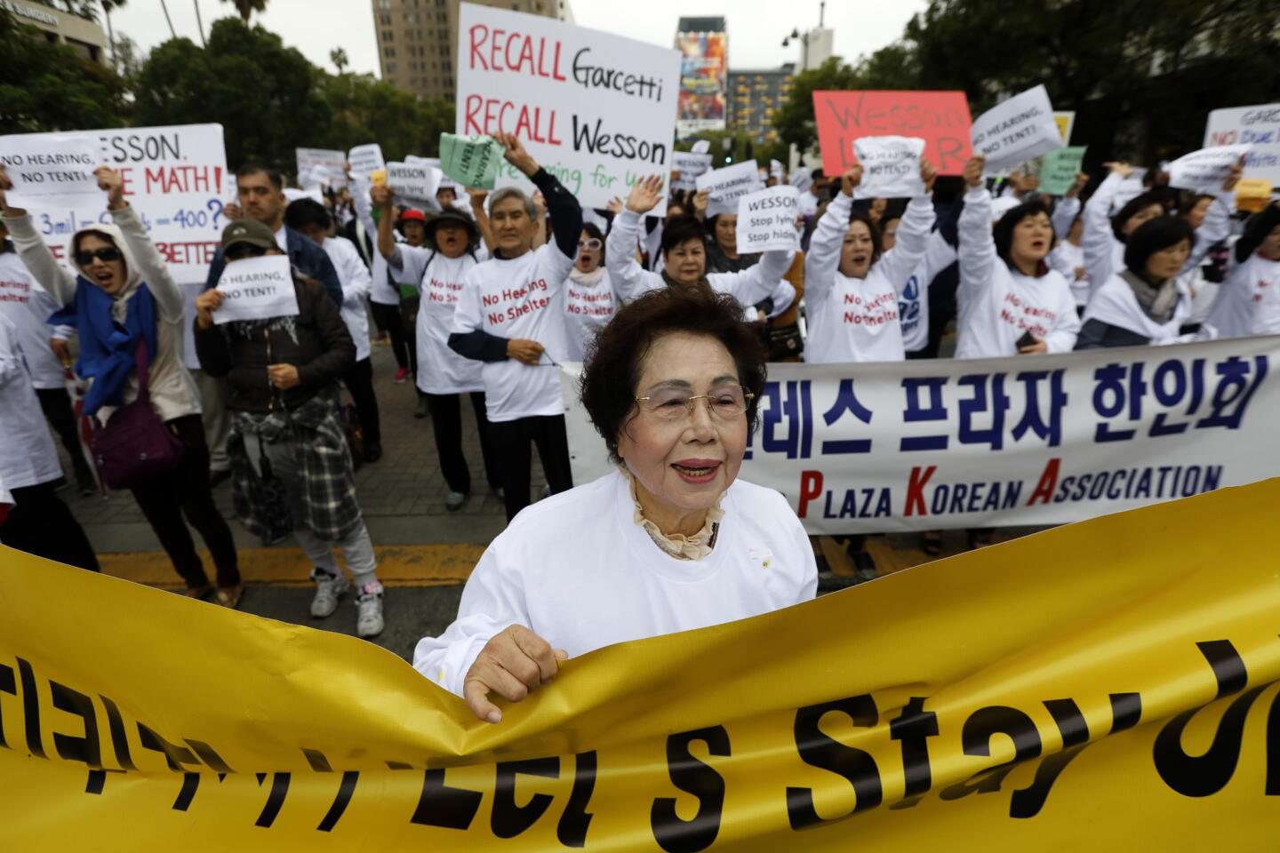 Koreatown protest