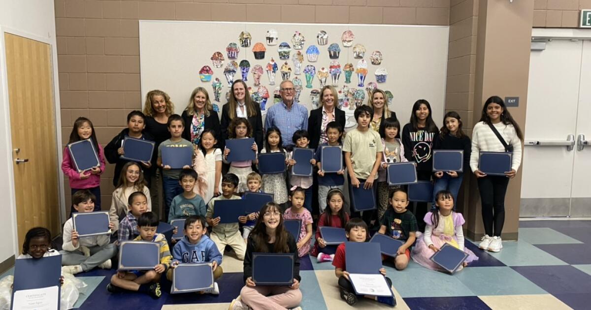 Solana Beach honors the accomplishments of young English learners Solana Beach honors the accomplishments of young English learners