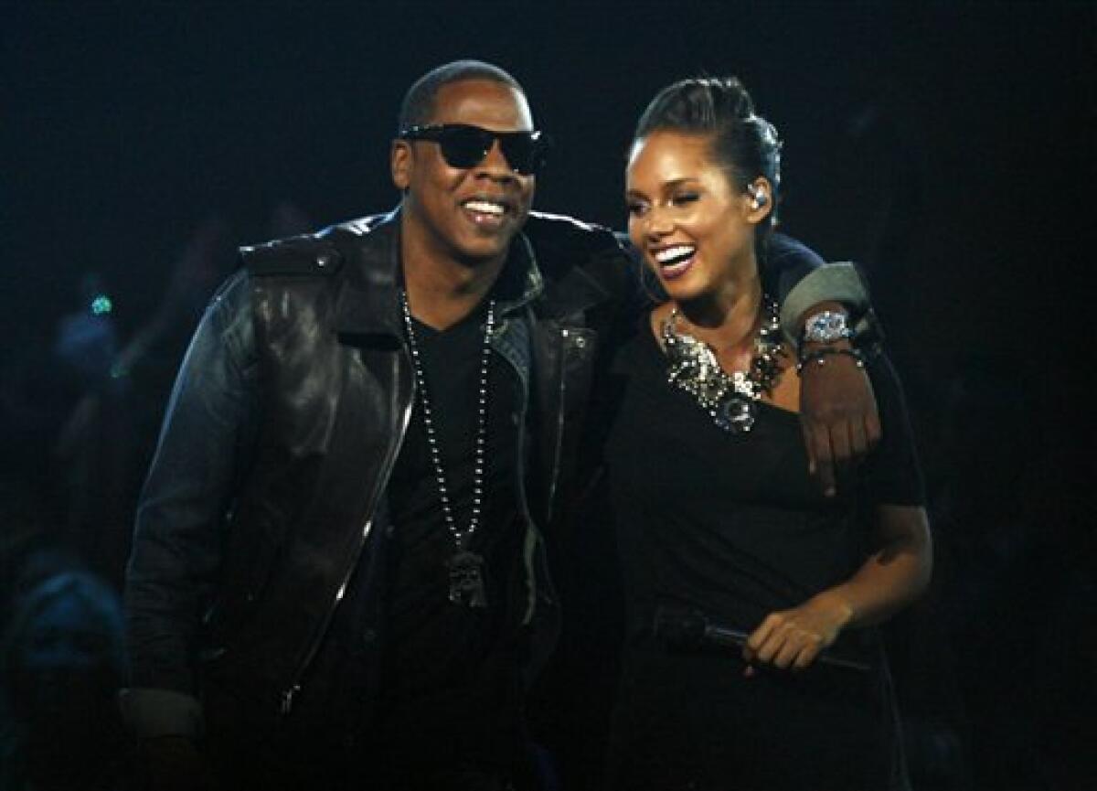 Jay-Z and Alicia Keys WORLD SERIES
