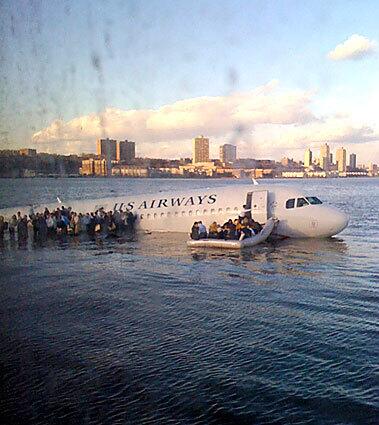 US Airways in Hudson River