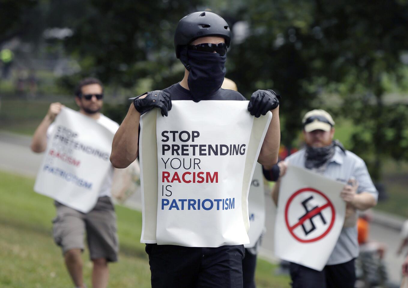 'Free speech' rally in Boston