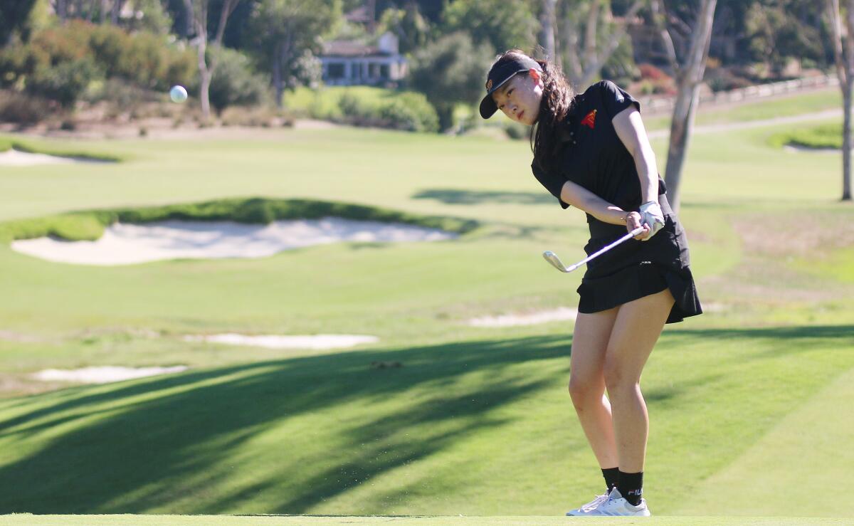 Torrey Pines senior star Muzi Wei.