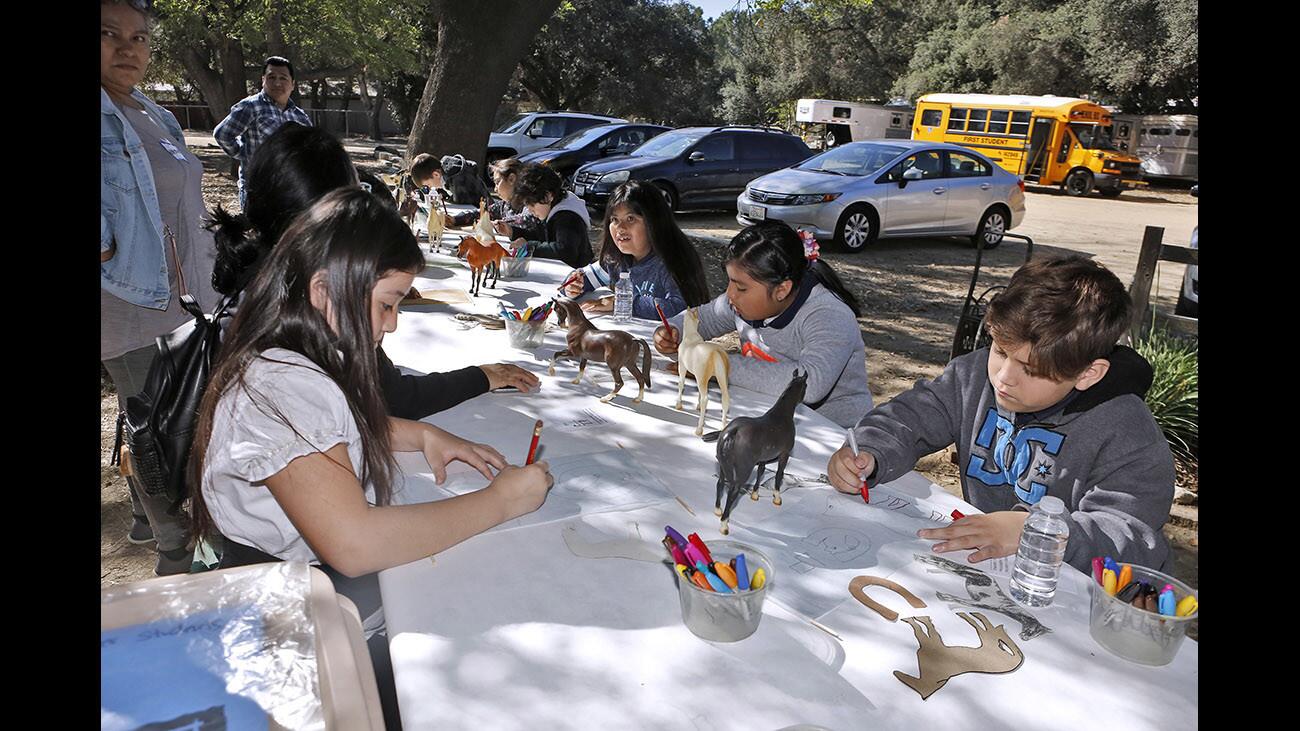 Photo Gallery: Kids learn about Art of the Horse