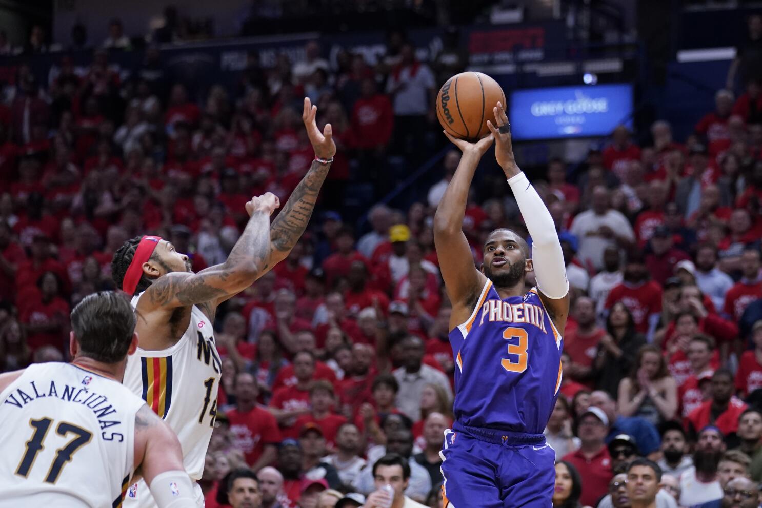 Perfect Paul, top-seeded Suns finish off Pelicans in Game 6