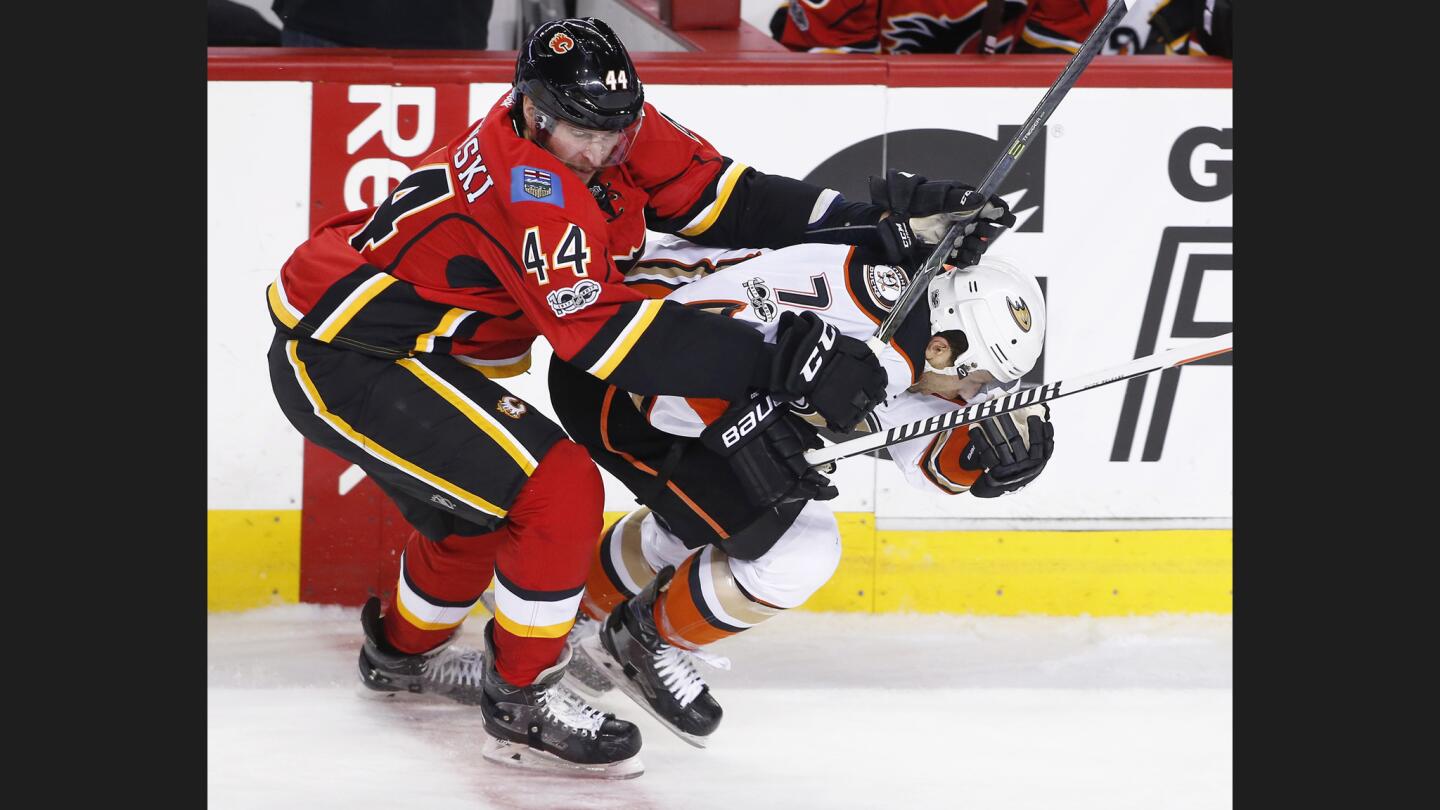 Andrew Cogliano, Matt Bartkowski