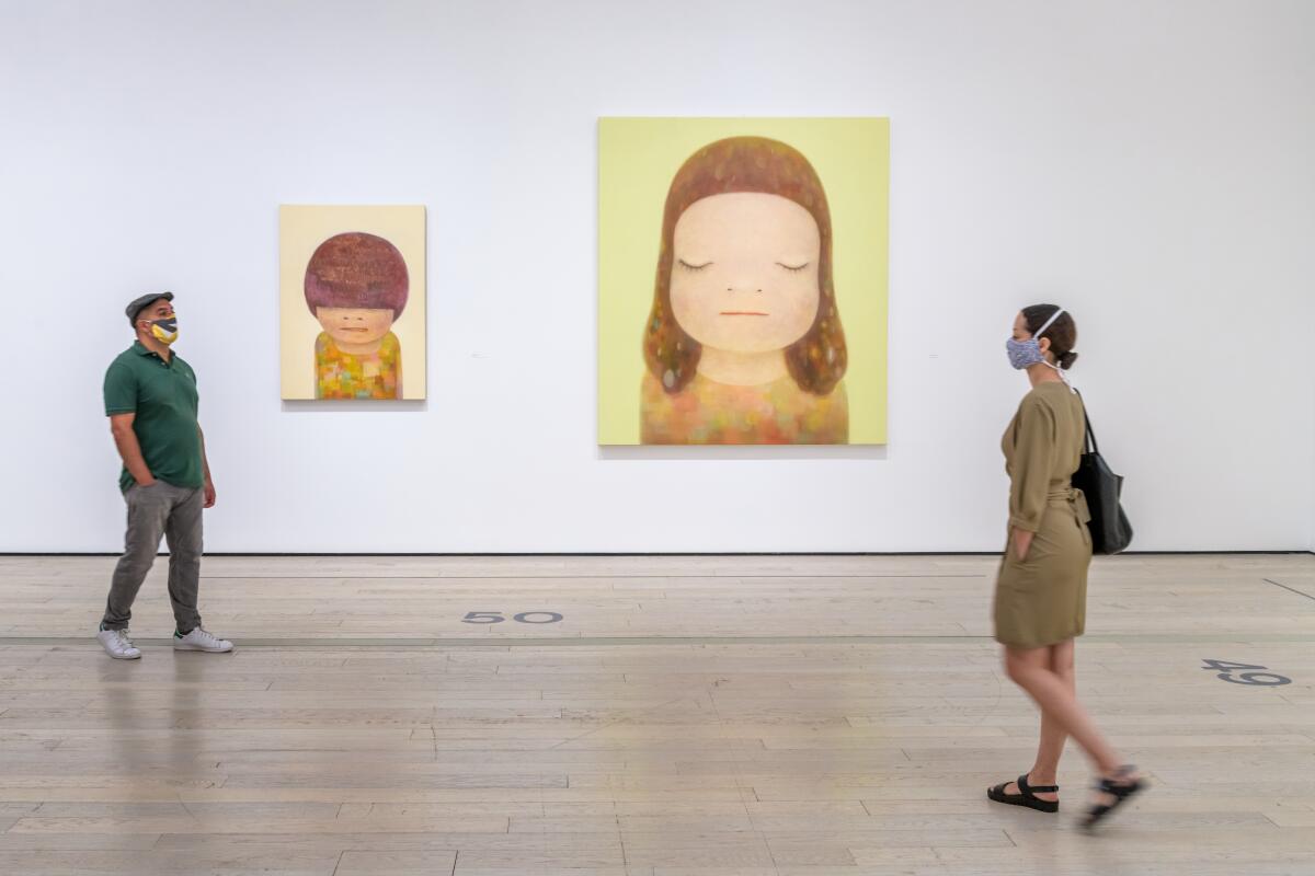 L.A. and O.C. museum exhibitions Wayne Thiebaud, Yoshitomo Nara Los