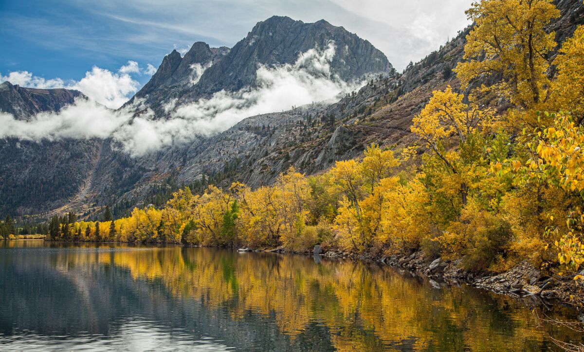 Fall is a special time to visit California’s Eastern Sierra, with its magical colors, mountains, lakes and creeks.