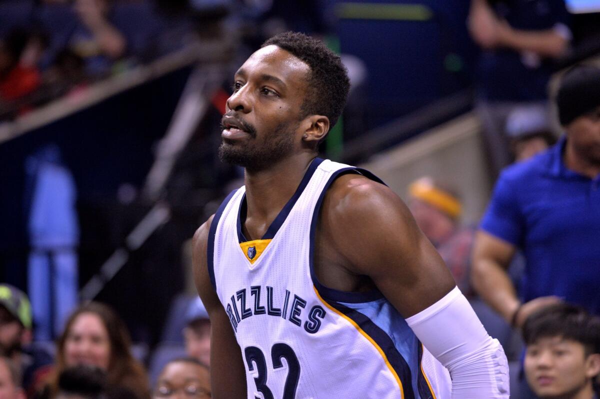 Jeff Green plays for Memphis on Feb. 8.
