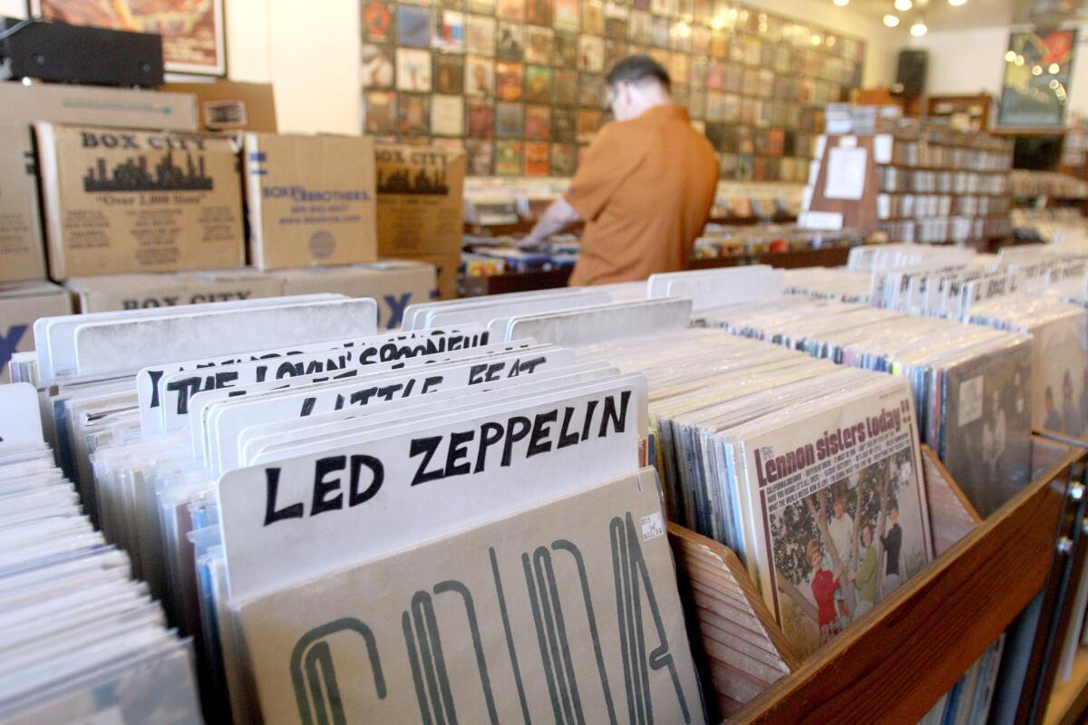 Atomic Records co-owner Steve Alper said the store has never been busier over its 20 years of operation, and he recognizes that major businesses are looking to profit from the vinyl revival.