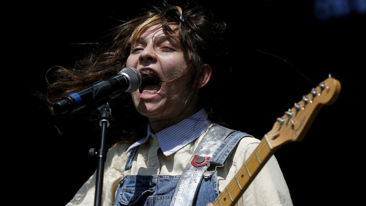 Clementine Creevy performs at FYF Fest in Los Angeles, Calif., on July 23, 2017.