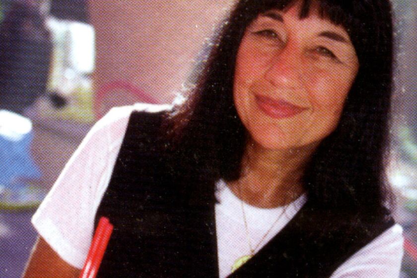 A photo of Susan Berman from the dust jacket of her book "Lady Las Vegas."