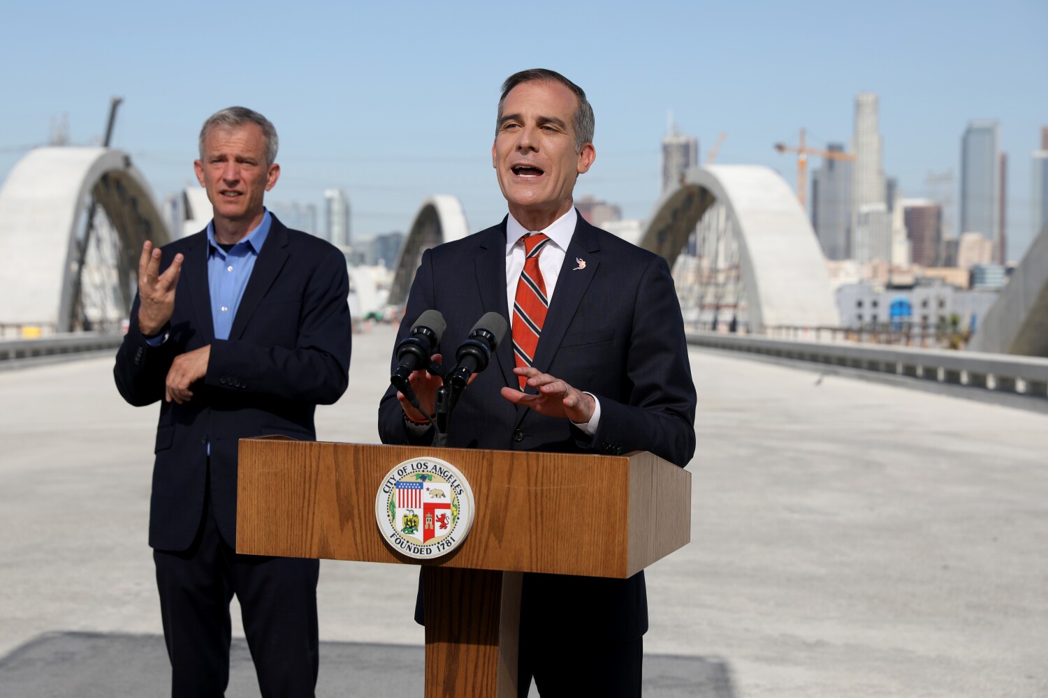 Garcetti vows a 'safer city' in final State of the City speech