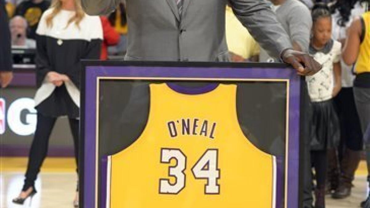 Shaquille O'Neal Says He and George Mikan are the Greatest Lakers